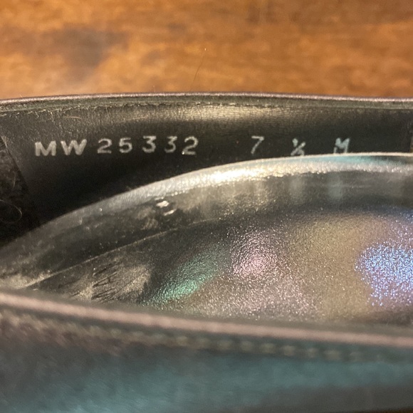 Stuart Weitzman Charcoal Satin Stilletos - Picture 5 of 8